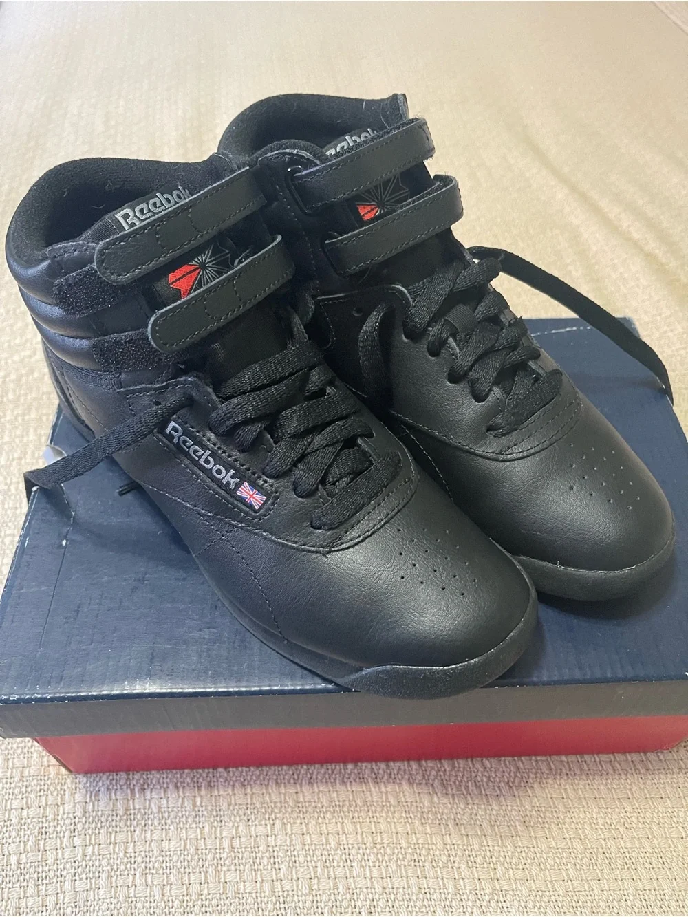 Reebok Black High-Top Women's Sneakers